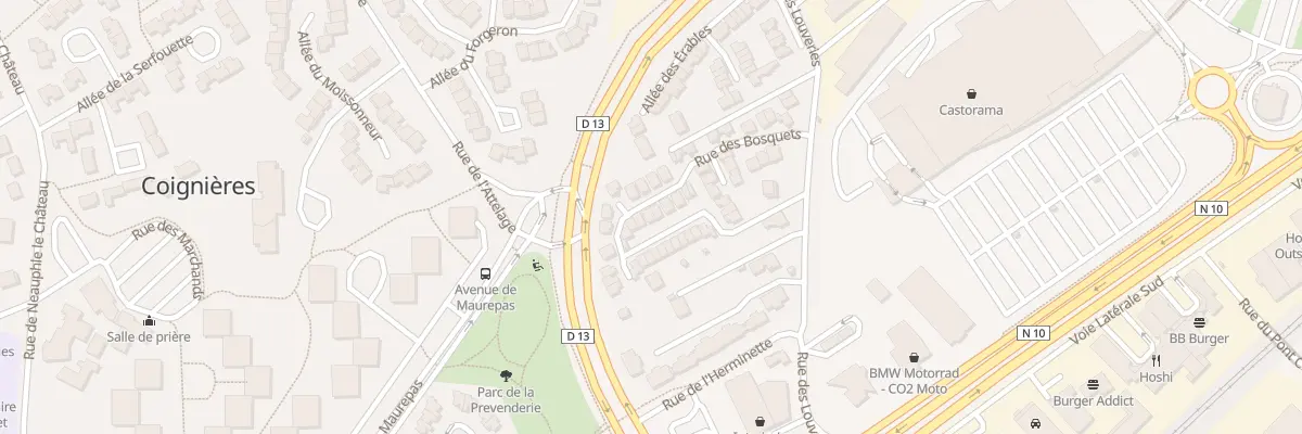 Plan du 22 Rue des Bosquets à Coignières