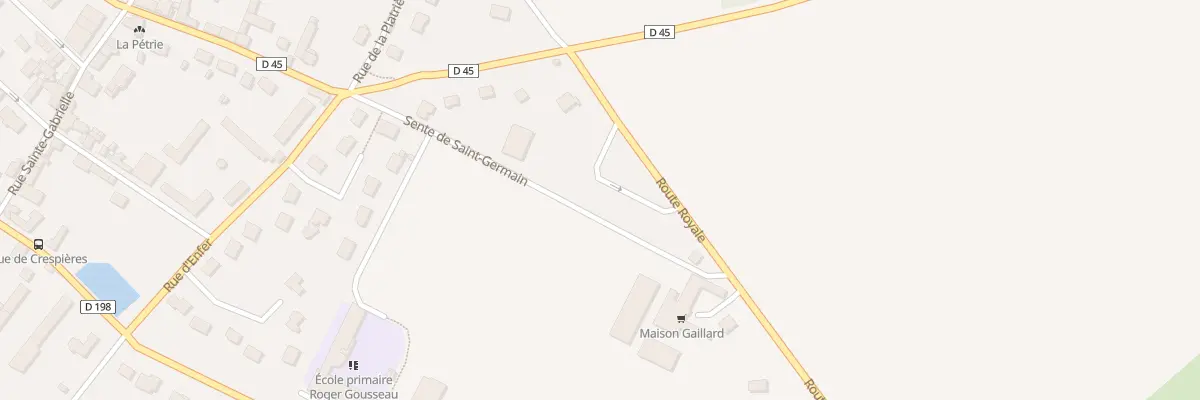 Plan du 16 Rue Cassini aux Alluets-le-Roi