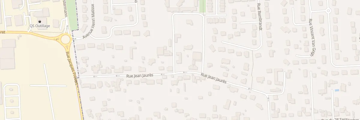 Plan du 302 Rue Jean Jaurès à Marck