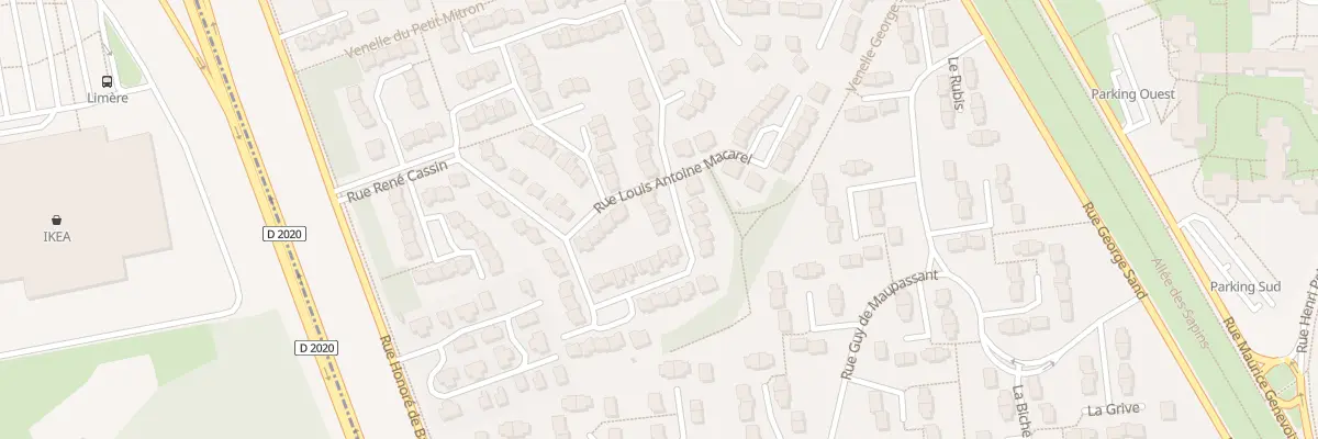 Plan du 37 Rue René Cassin à Orléans