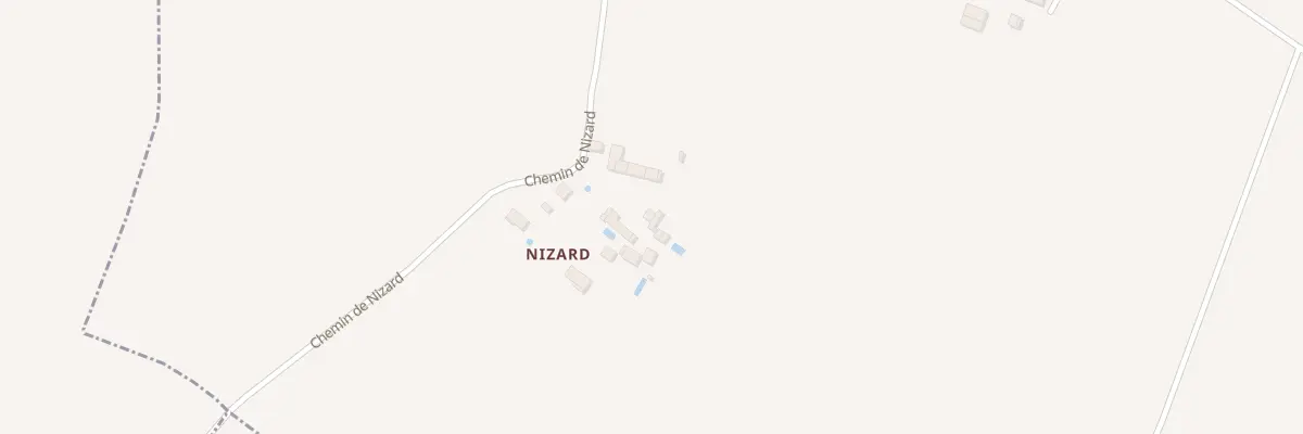 Plan du 267 Che de Nizard à Montgey