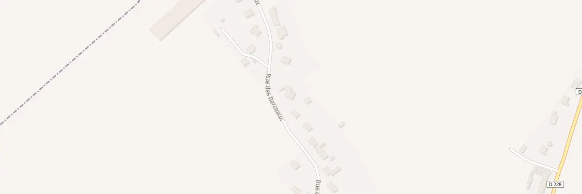 Plan du 540 Rue des Berceaux à Rodelinghem