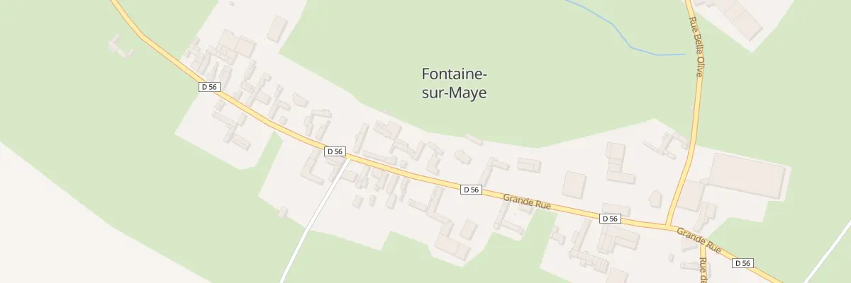 Plan du 9 Grande Rue à Fontaine-sur-Maye