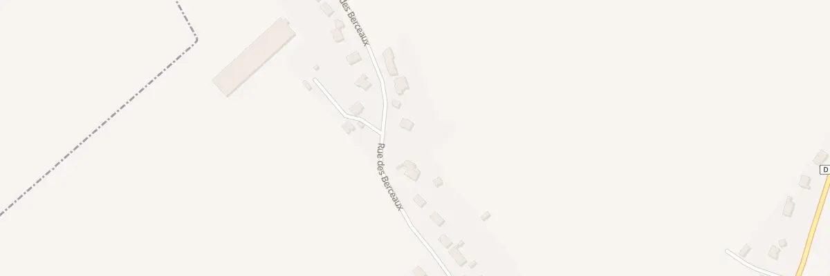Plan du 612 Rue des Berceaux à Rodelinghem