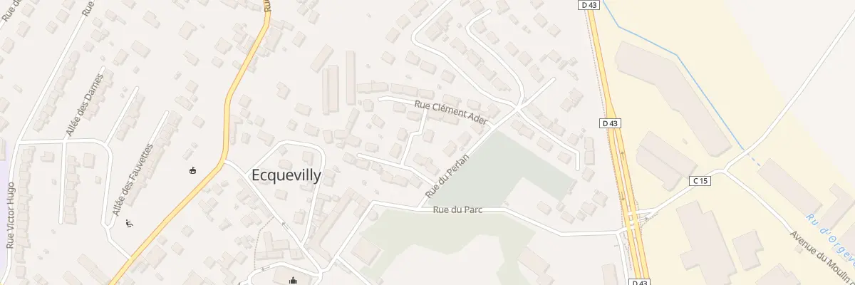 Plan du 2 Rue Louis Blériot à Ecquevilly