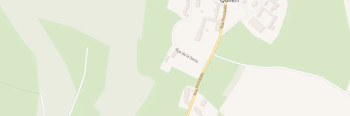 Plan du 5001 Rue de la Serre à Quilen