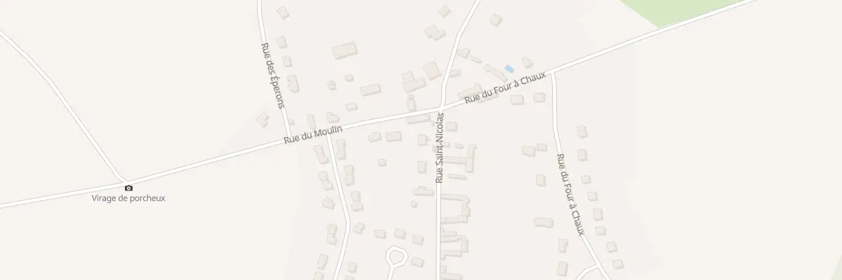 Plan du 4 Rue Saint Nicolas à Porcheux