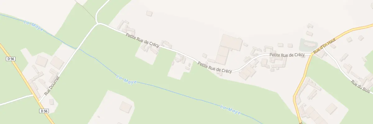 Plan du 6 Ptr Petite Rue de Crecy à Fontaine-sur-Maye