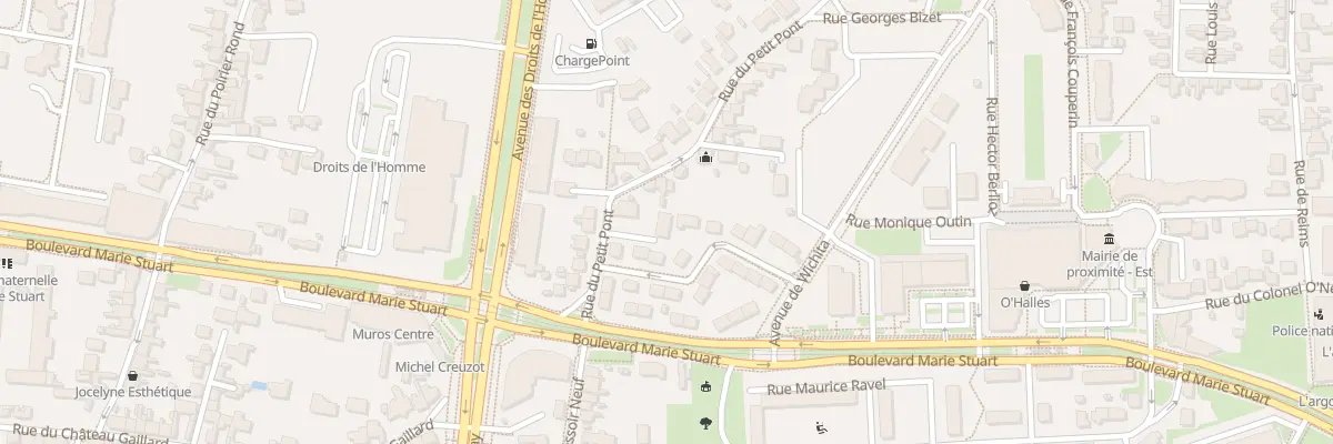 Plan du 4B Rue du Petit Pont à Orléans