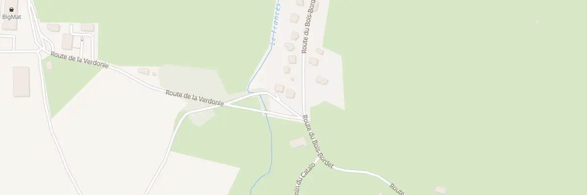 Plan du 636 Rte du Bois-Bordet à Lacapelle-Marival