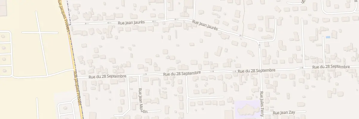 Plan du 2120 Rue du 28 Septembre à Marck