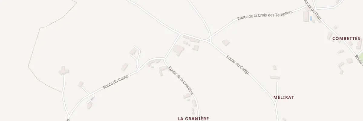 Plan du 741 Rte de Graves à Canet-de-Salars