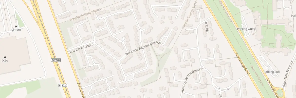 Plan du 50 Rue René Cassin à Orléans