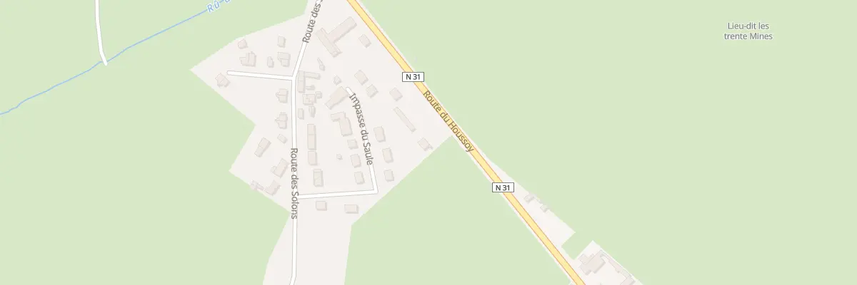 Plan du 1320 Rte du Oussoy à Ons-en-Bray