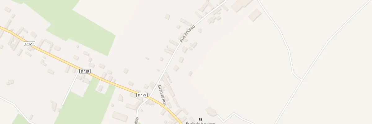 Plan du 5 Rue Anceau au Vauroux