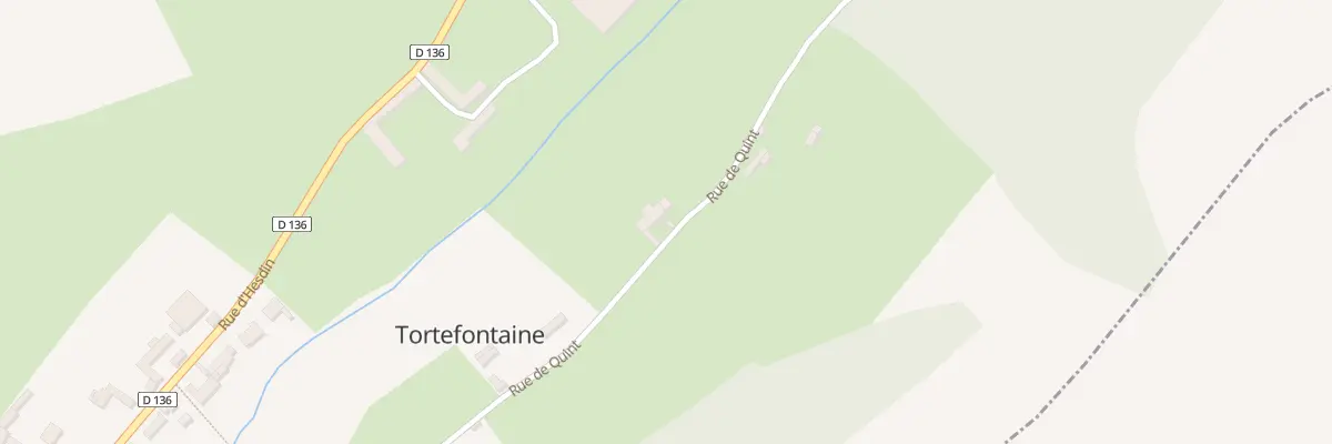 Plan du 15 Rue du Quint à Tortefontaine