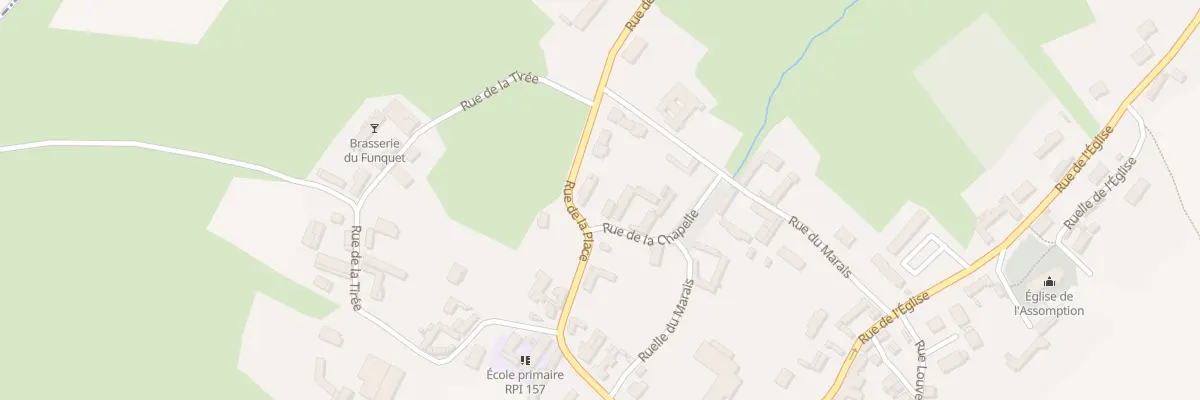 Plan du 6 Rue de la Chapelle à Escœuilles