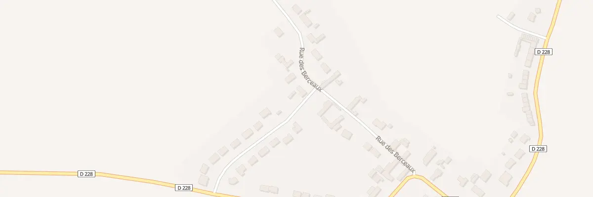 Plan du 341 Rue des Berceaux à Rodelinghem
