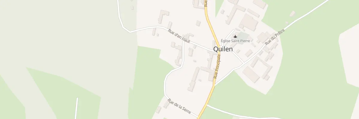 Plan du 5016 Le Village à Quilen