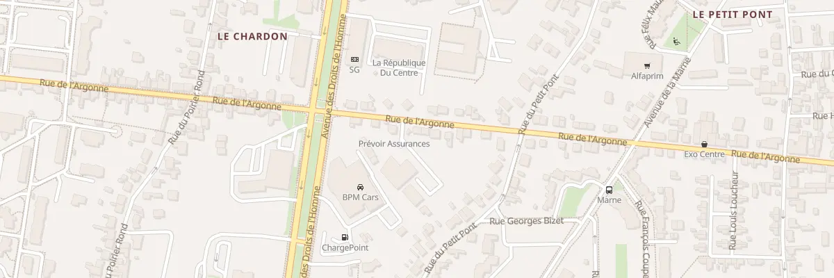 Plan du 76 Rue de l’Argonne à Orléans