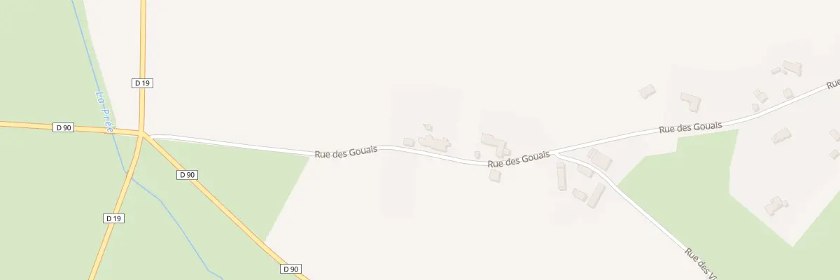 Plan du 30 Rue des Gouais à Saint-Georges-sur-la-Prée