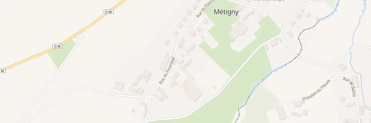Plan du 5029 Le Village à Métigny