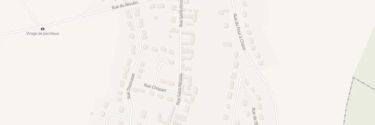 Plan du 11B Rue Saint Nicolas à Porcheux