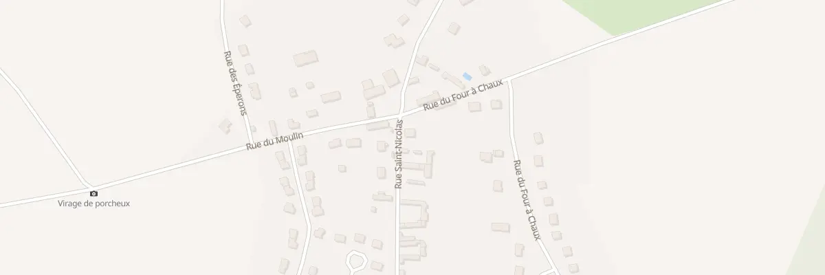 Plan du 2 Rue du Four à Chaux à Porcheux