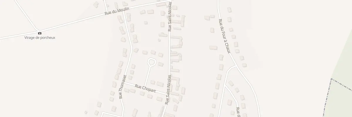 Plan du 11 Rue Saint Nicolas à Porcheux