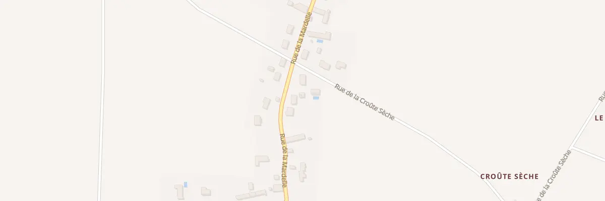 Plan du 307 Rue de la Mardelle à Chevilly