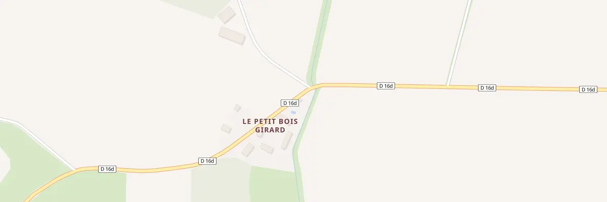 Plan du 5029 Le Petit Bois Girard à Giroux