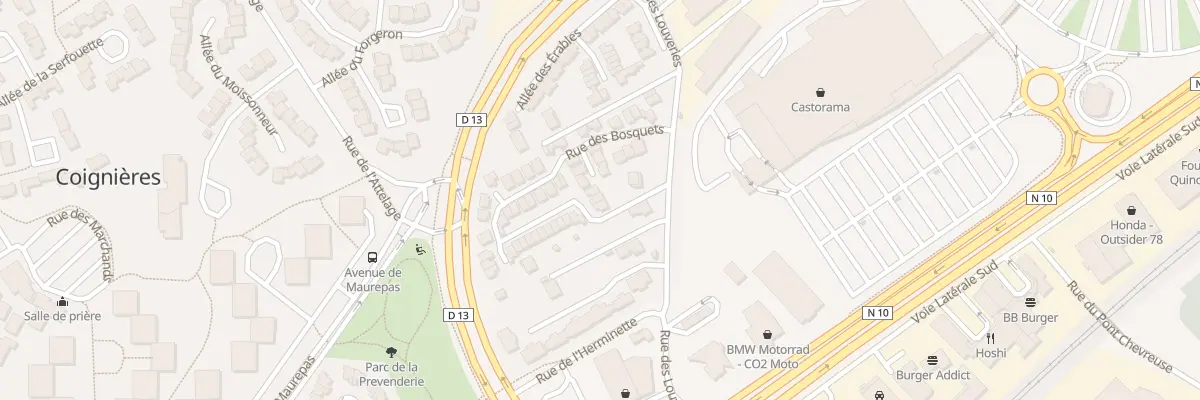 Plan du 32 Rue des Bosquets à Coignières