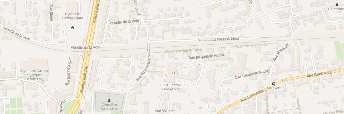 Plan du 24B Rue du Pressoir Neuf à Orléans
