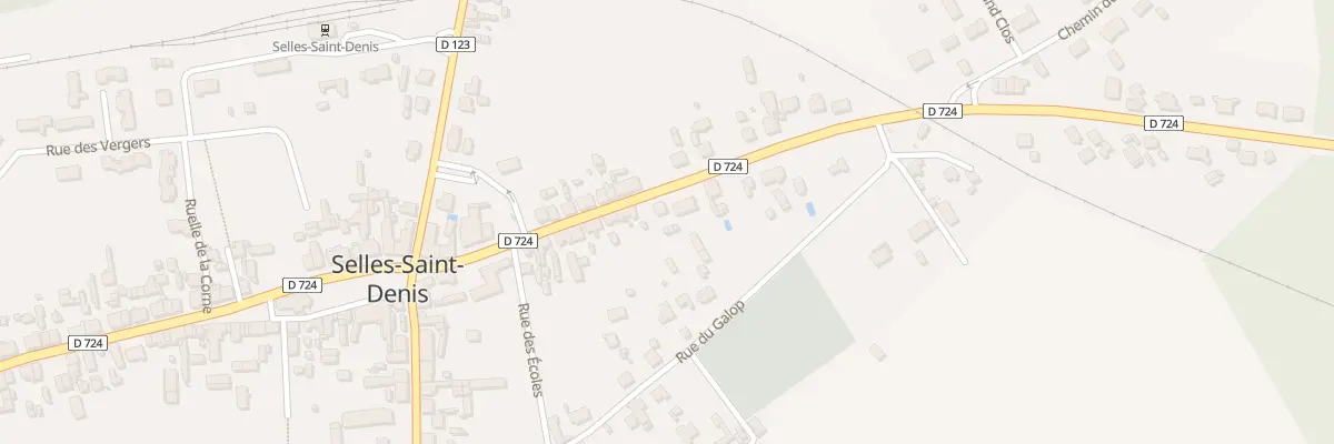 Plan du 20 Rue de Bourgogne à Selles-Saint-Denis