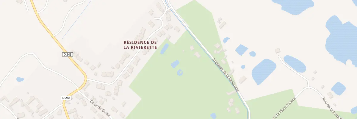 Plan de Imp de la Rivierette à Andres