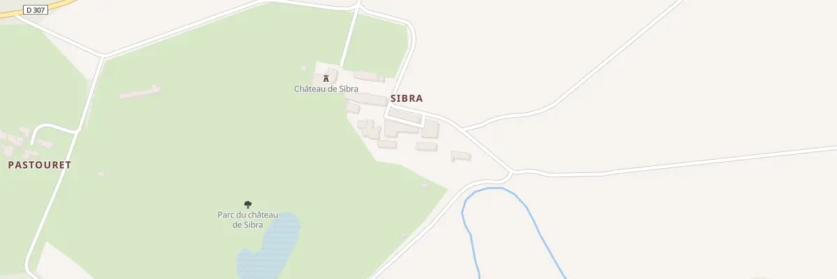 Plan du 5001 Domaine de Sibra à Lagarde