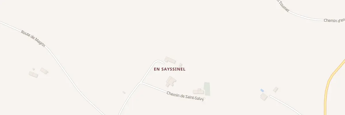 Plan du 149 Che de Saint-Salvy à Magrin