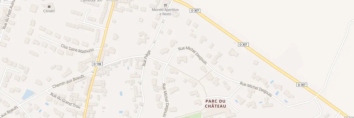 Plan du 16 Rue Michel Desjouis à Crespières