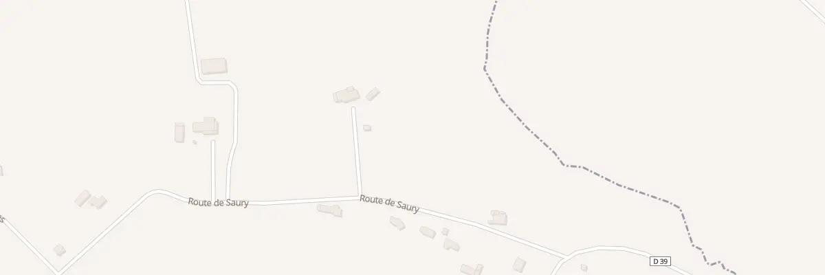 Plan du 415 Rte de Saury à Puybegon