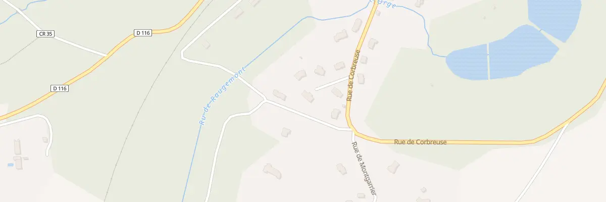 Plan du 3 Res de Rougemont à Saint-Martin-de-Bréthencourt