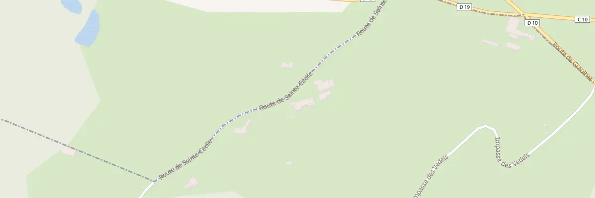 Plan du 5109 La Teularie à Puybegon