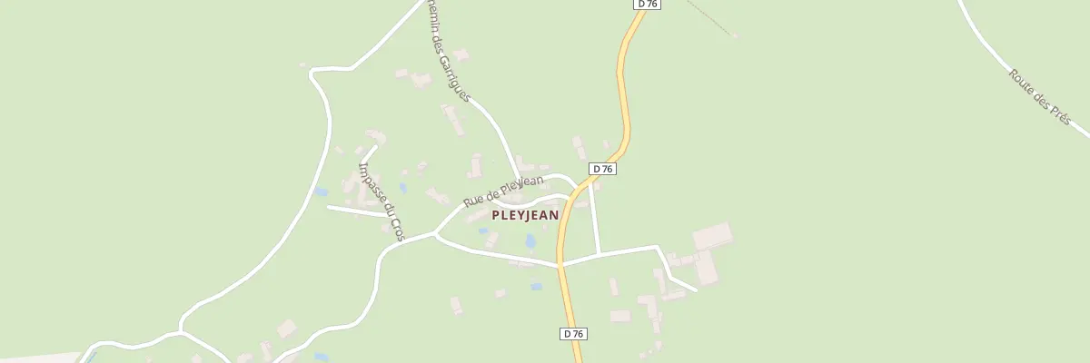 Plan du 5113 Pleyjean à Martiel