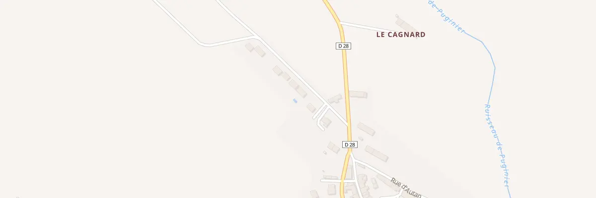 Plan du 7 La Lande à Puginier