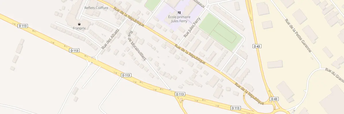 Plan du 19 Rue de la République à Ecquevilly