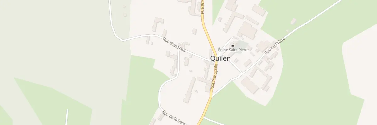 Plan du 5014 Le Village à Quilen
