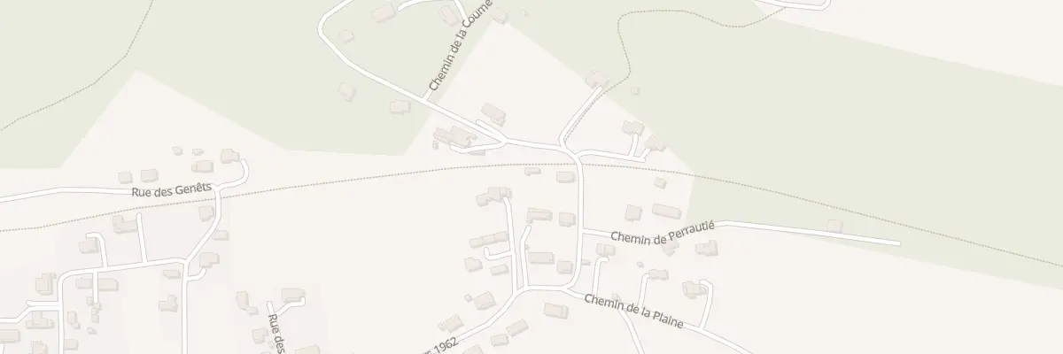 Plan du 5B Che de Mireval au Peyrat