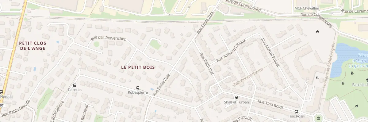 Plan du 106 Rue Emile Zola à Fleury-les-Aubrais