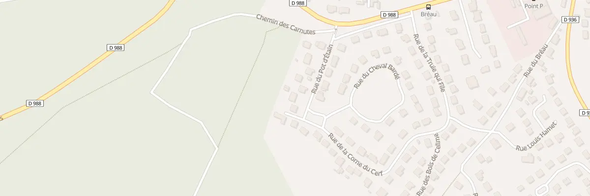 Plan du 7 Rue du Pot d’Etain à Saint-Arnoult-en-Yvelines