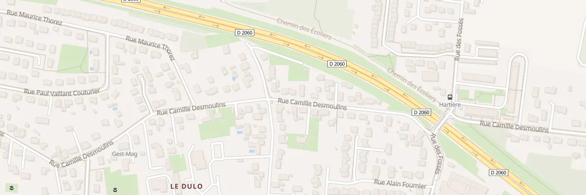 Plan du 77 Rue Camille Desmoulins à Fleury-les-Aubrais
