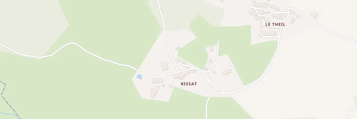 Plan du 5137 Rissat à Lépinas